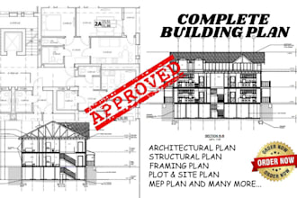 draw 2d blueprint plans floor plan electrical drawing mep for city permit