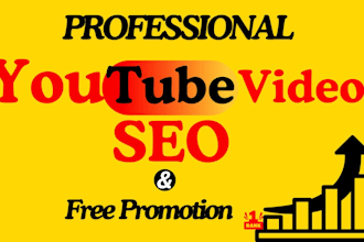 youtube video seo and promotion top ranking
