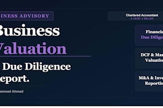 do business valuation and due diligence for your company