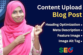 do content upload blog post on wordpress, shopify, wix, squarespace