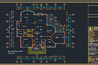 draw architectural, electrical plan, plumbing, mep drawings