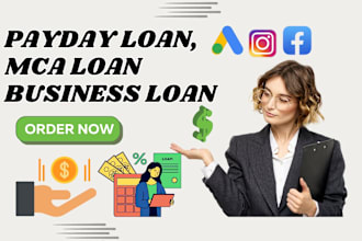 generate payday loan leads business loan  mca loan leads via payday loan website
