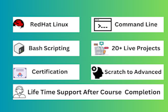 teach you linux administrator, devops, cloud  from scratch