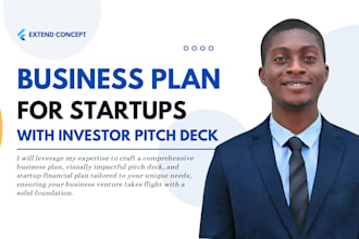 prepare sba business plan writer, pitch deck, startup restaurant financial plan