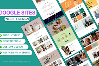 create a professional business website with google sites website builder