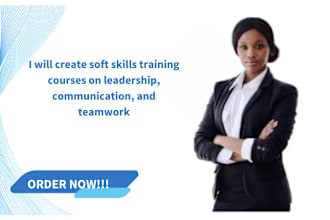 create soft skills training courses on leadership, communication, and teamwork