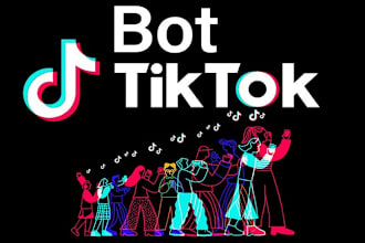 create automated tiktok bot, live streaming bot, instagram api bot, youtube bot