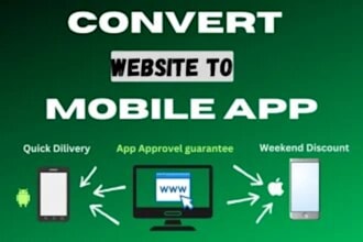 convert your website to android and ios app