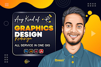 do any graphic design, redesign, illustrator and photoshop work