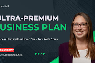 write business plan and business proposal for startup and loan approval
