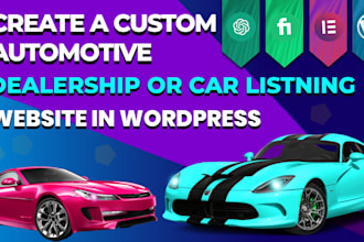 build a high quality automotive website to elevate your car dealership business