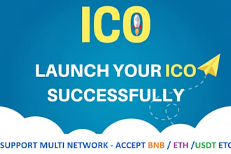 create a professional multi network ico presale website