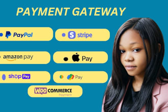 do stripe, authorize net payment gateway on your website