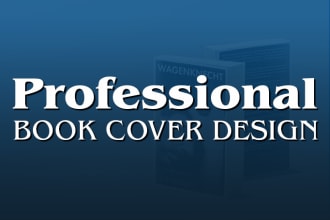create a professional ebook cover for your novel