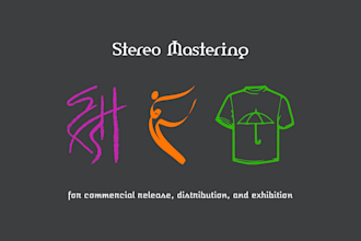 master your track for release, distribution, exhibition