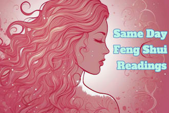give a professional same day feng shui design consultation