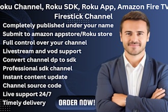 create roku channel, roku sdk, roku app, amazon fire tv, firestick channel