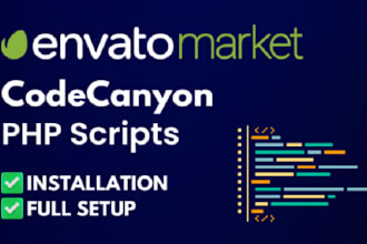 install and setup any codecanyon envato scripts