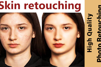 do photo retouching and image editing with quick delivery