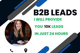 targeted b2b lead generation, linkedin leads and prospect email list building