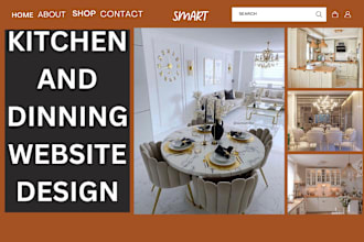 create shopify kitchen website dinning dropshipping store