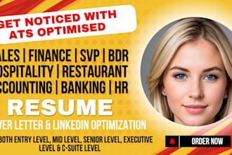 write sales resume, svp, bdr hospitality, restaurant, tourism, hotelier, kitchen