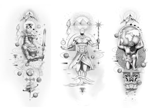 create a unique custom tattoo design for you