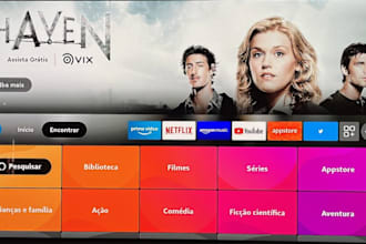 develop live streaming app, web ott platform, live tv and video site