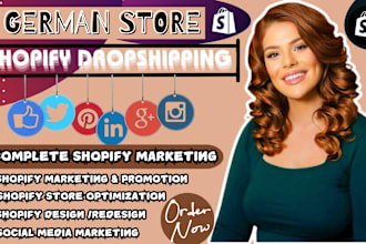 promote german shopify store, german shopify marketing to boost shopify sales