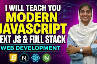 tutor you in react, node js, mongodb and mern stack web development