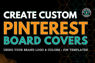 create custom pinterest board covers for your brand