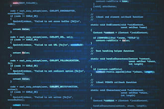 be your front end web developer, HTML, CSS, bootstrap, js