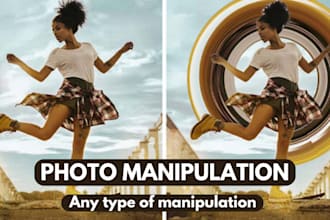 do photo manipulation, photo editing, photo retouching, photoshop editing