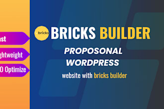 build wordpress website using bricks builder