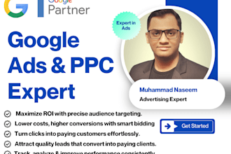 setup and optimize your google ads adwords and PPC campaign