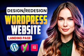 design, redesign, revamp or clone wordpress website or blog superfast