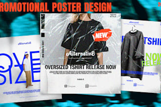 design poster for your social media or printed media