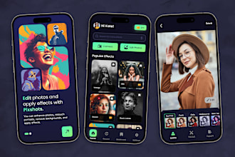 do flutter app development for android and ios with firebase