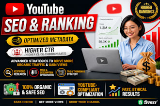 optimize video organic youtube SEO for top ranking