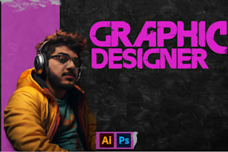 your go to graphic designer expert in illustrator and photoshop