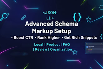do advanced schema markup for rich results