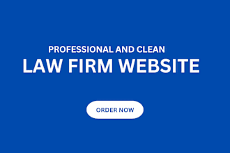 design attorney, lawyer and law firm wordpress website
