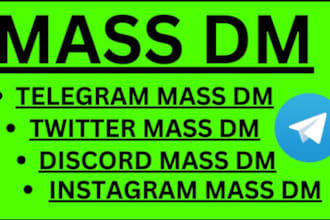 do send instagram mass dm facebook mass dm telegram mass dm direct message bulk