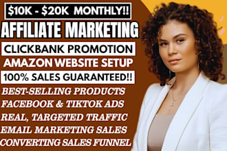 build amazon affiliate website, clickbank affiliate marketing sales funnel