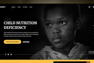 create nonprofit website donation website charity website non profit website ngo