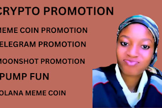 crypto twitter x marketing and promotion solana memecoin get organic f0llowers