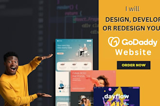 develop godaddy website design godaddy ecommerce godaddy redesign godaddy expert