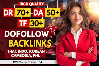 create high authority backlinks for se asia regions