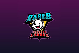 design sports gaming lounge logo