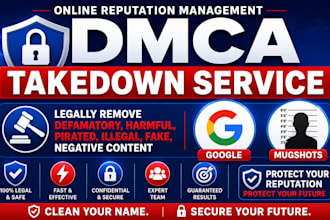 remove mugshots erase bad article false news delete negative links on google
